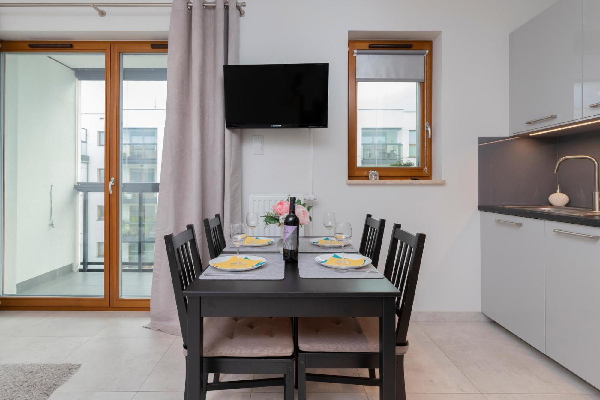 Apartament Z Widokiem Na Morze Obok Parku Millenium W Gdansku By Noclegi Renters Gdańsk Exterior foto
