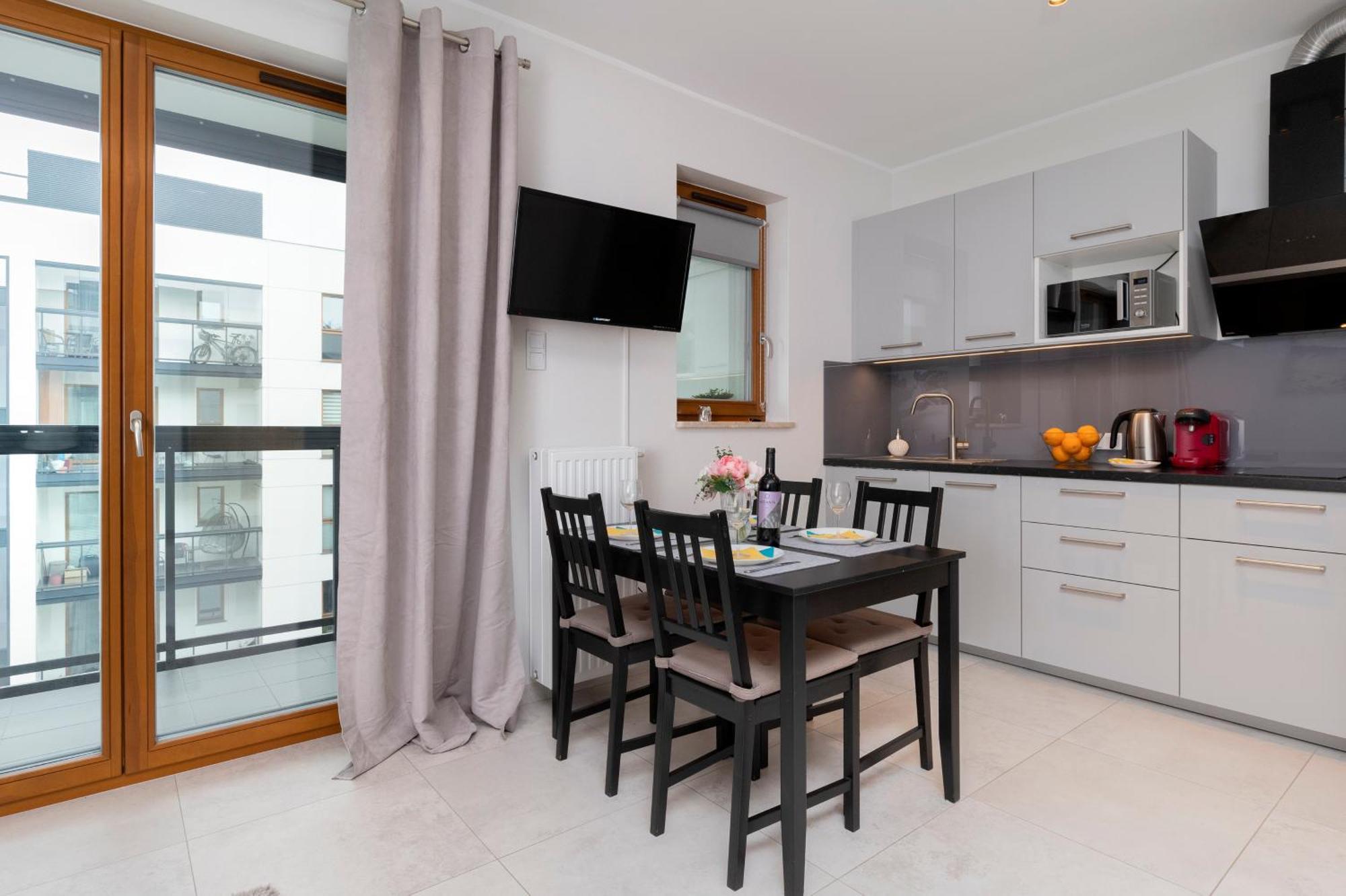 Apartament Z Widokiem Na Morze Obok Parku Millenium W Gdansku By Noclegi Renters Gdańsk Exterior foto