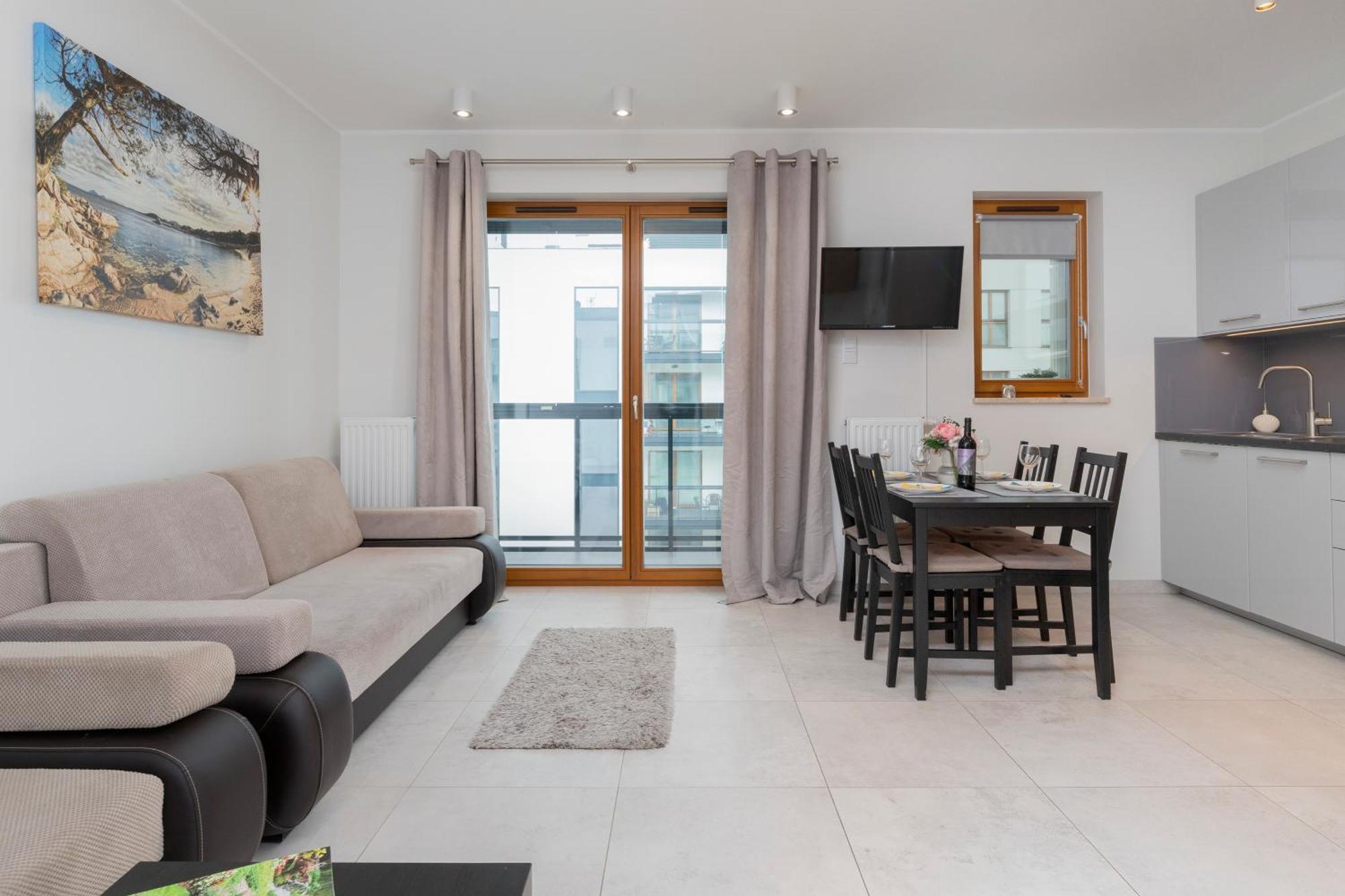 Apartament Z Widokiem Na Morze Obok Parku Millenium W Gdansku By Noclegi Renters Gdańsk Exterior foto